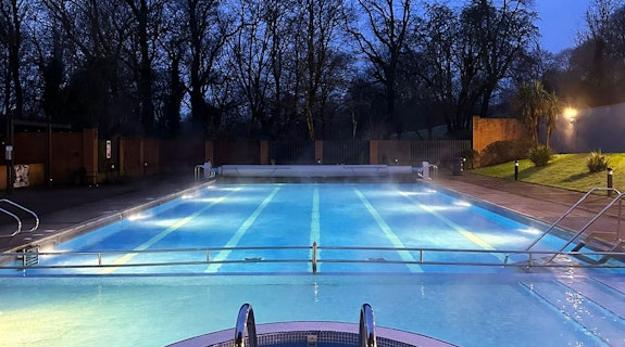 Saks Hair & Beauty Bolton Outdoor Pool and Hot Tub